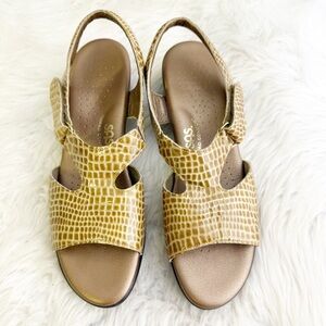 SAS Women's Suntimer Tan Sandals Croc Size 8.5 S